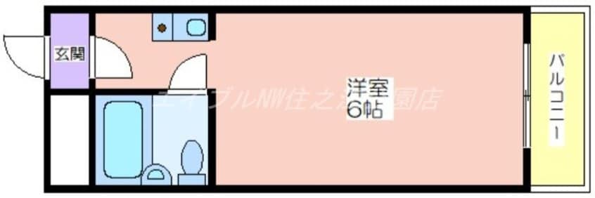 間取図 ニコーホワイトハイツ