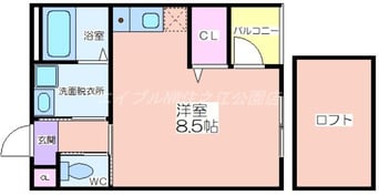 間取図 ハイステージ丸和