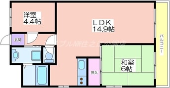 間取図 ふぁみーゆ住之江