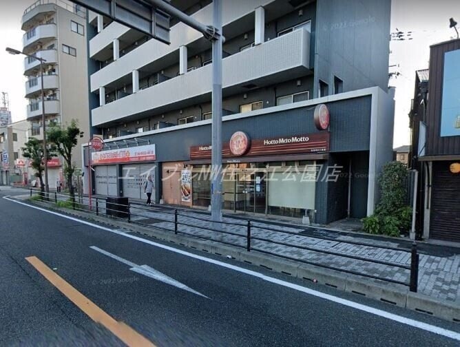 ほっともっと玉出中2丁目店(その他飲食（ファミレスなど）)まで129m 明星館
