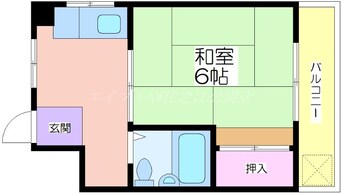 間取図 コーポエクセルⅠ