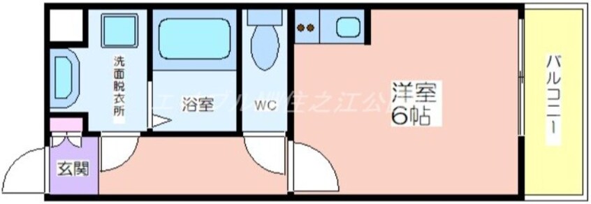 間取図 ハピネス岸里