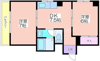 間取図 ラパンジール住吉大社