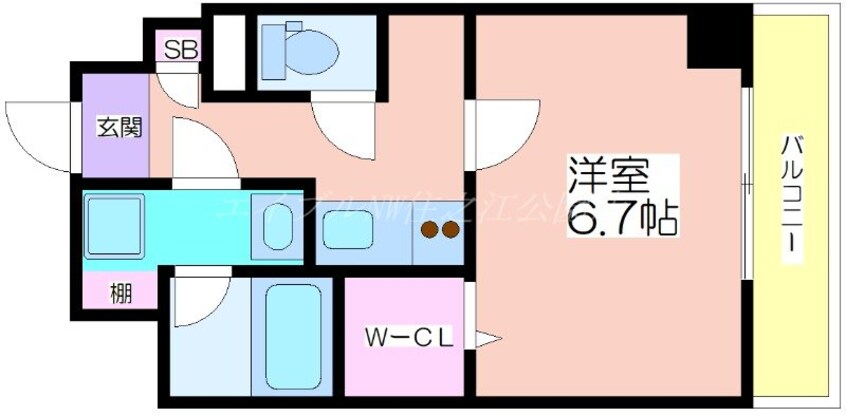 間取図 カーサみなみ