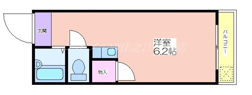 間取図 サンタウンあきパート2