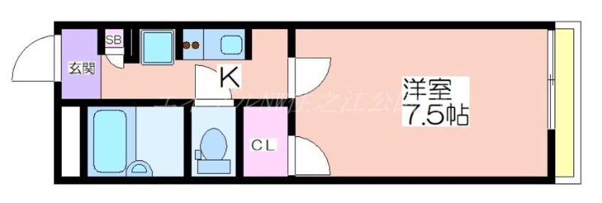 間取図 レオパレス都A