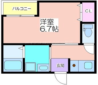 間取図 I.Residence天王寺