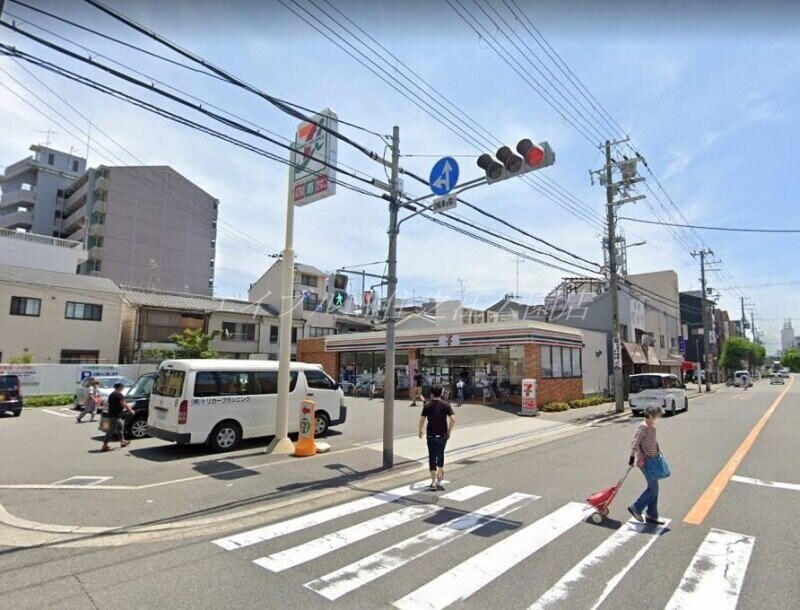 セブンイレブン大阪御崎1丁目店(コンビニ)まで129m グリーンコート一番館