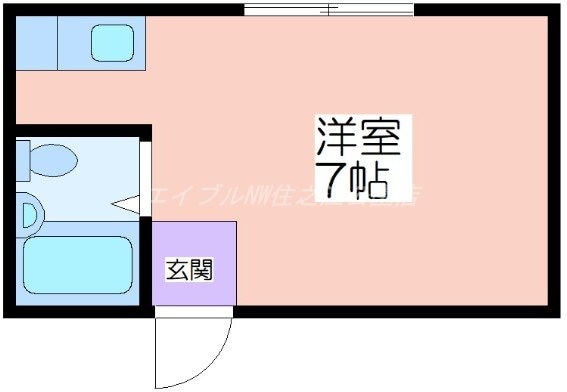 間取り図 万代住之江コーポ