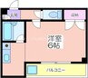 アスカマンション 1Kの間取り