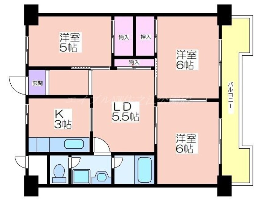 間取図 アドニス