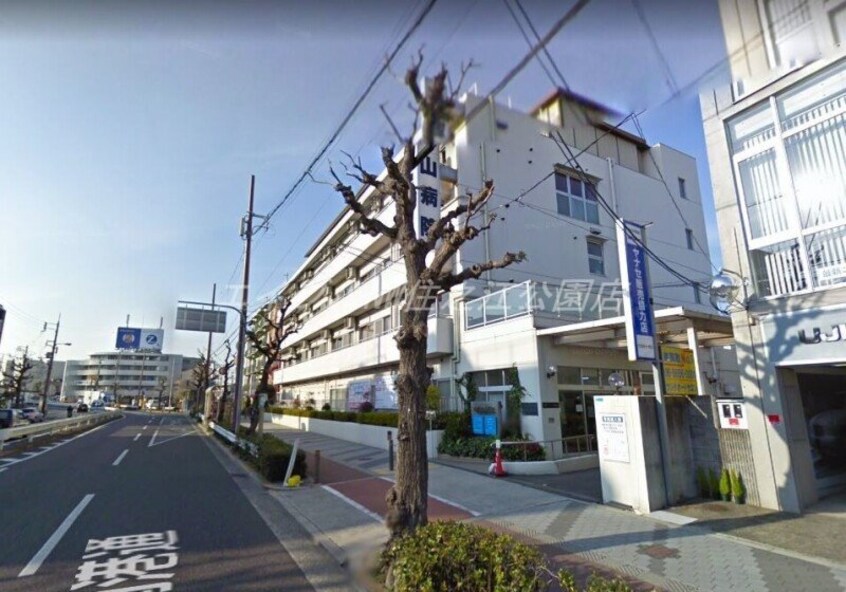 医療法人健友会帝塚山病院(病院)まで526m 帝塚山グリーンハイツB棟