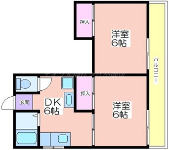 間取図 石神マンション