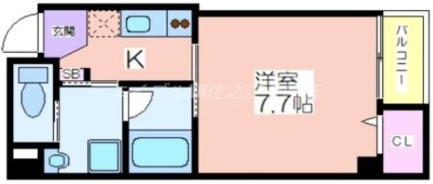 間取図 レクラン岸里東