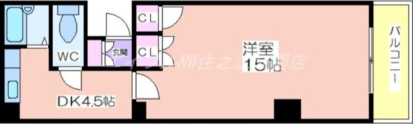 間取図 オズレジデンス玉出