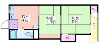 間取図 新遠里小野マンション