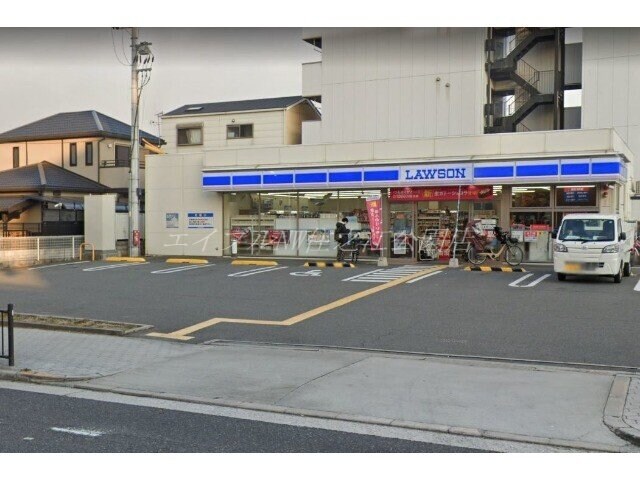 ローソン遠里小野店(コンビニ)まで272m 新遠里小野マンション