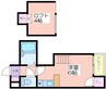 レガーレ玉出 1Rの間取り