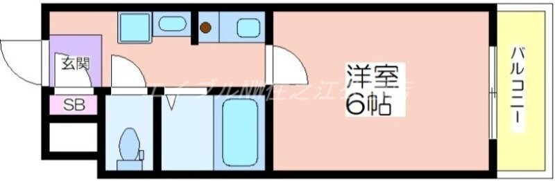 間取り図 ミシェール住之江