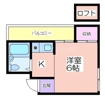 間取図 SOLIS万代