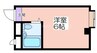 我孫子第2シャルマン 1Rの間取り