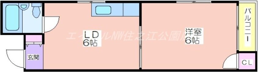 間取図 シャトー杉本PARTⅠ