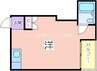シャトー杉本PARTⅡ 1Rの間取り
