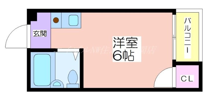 間取図 サンキョウハイツ