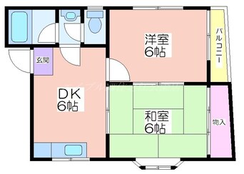 間取図 マンションマウンテン北島