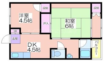 間取図 富士ビル