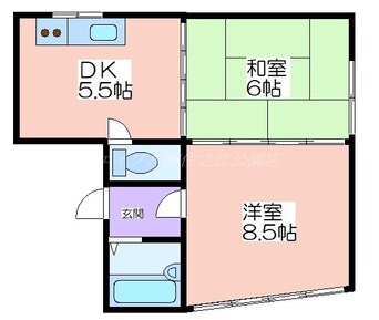 間取図 土井マンション