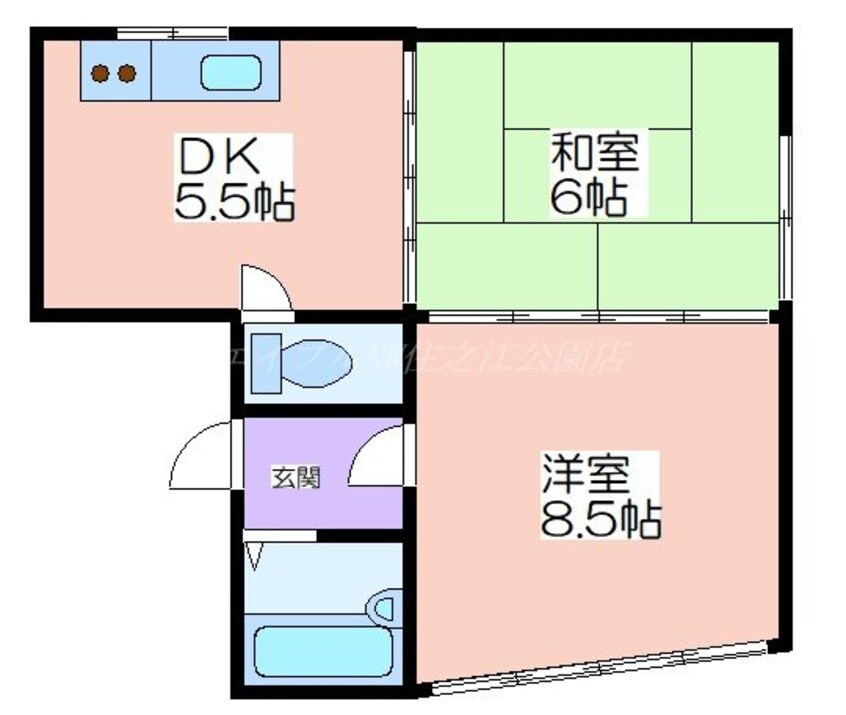 間取図 土井マンション