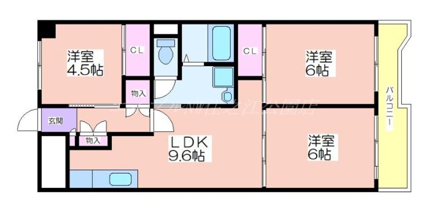 間取図 サンコーポラス南港27号棟