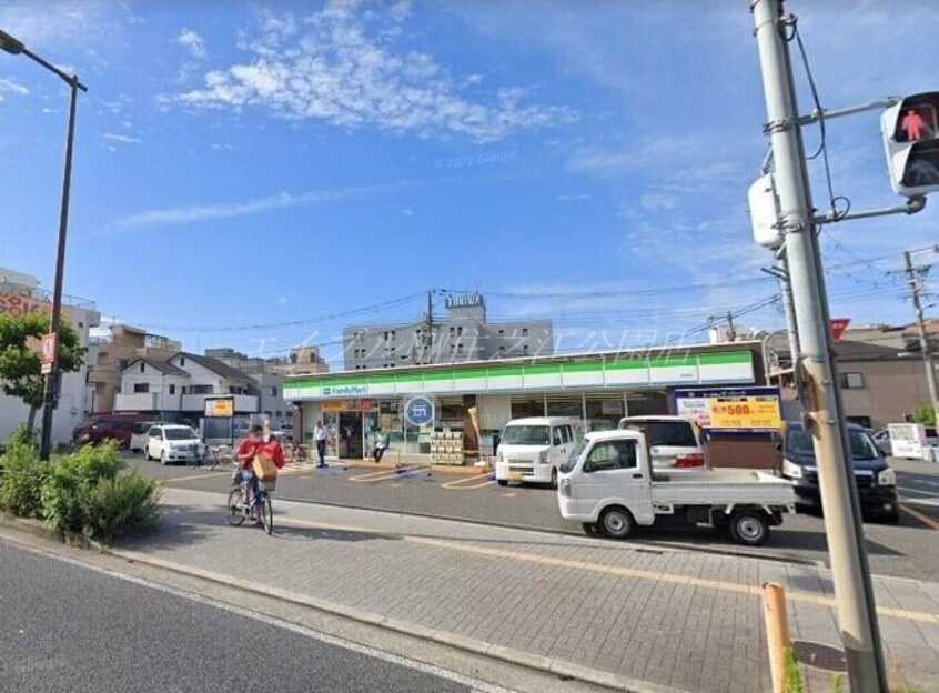 ファミリーマート南開店(コンビニ)まで350m K-フロント今宮五番館