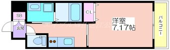 間取図 K-フロント今宮四番館