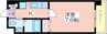 FDS Felice 1Kの間取り