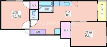 間取図 ハイツ富士