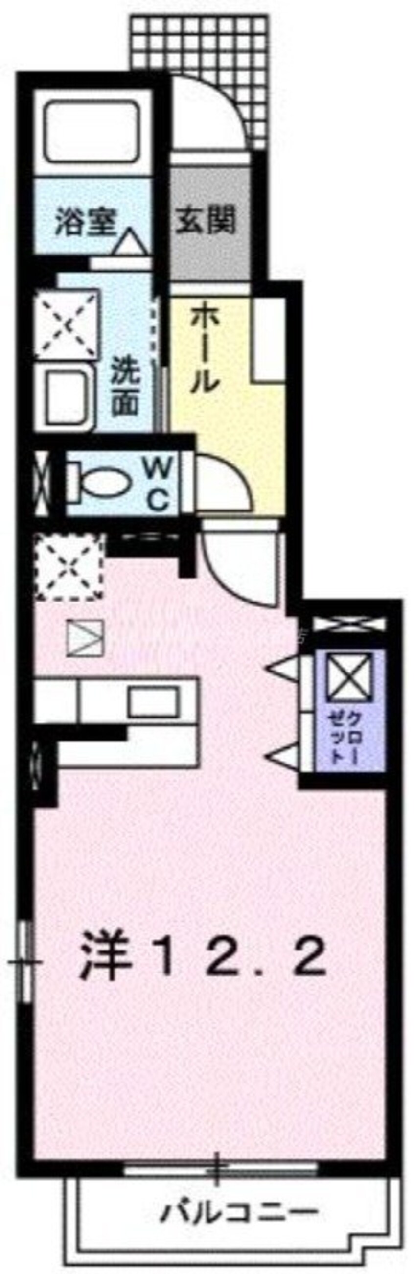 間取図 リーガルコート