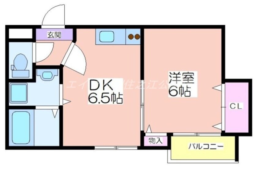 間取図 アバンサール安立