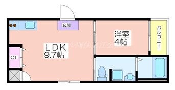 間取図 パークテラス住吉公園