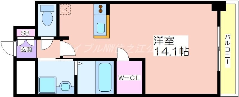 間取り図 TKM KOHAMA