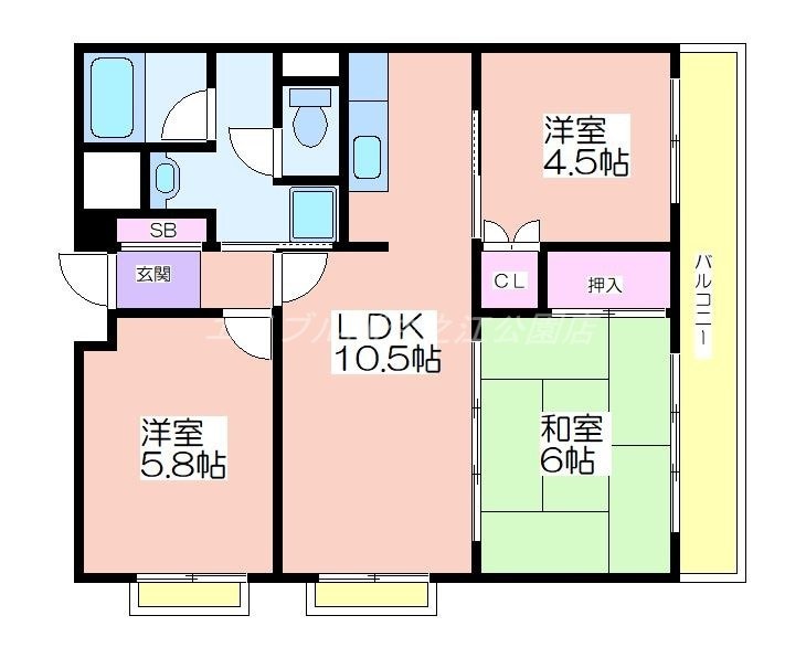 間取り図 ヴィ・アンドエール