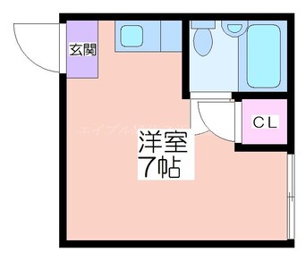 間取図 ラパンジール粉浜Ⅱ