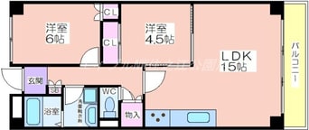 間取図 リバージュ住吉