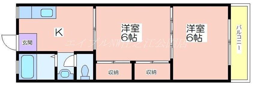 間取図 ニューマンション楠木