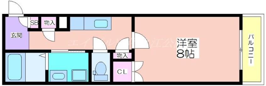 間取図 ミューズ・ショコラ