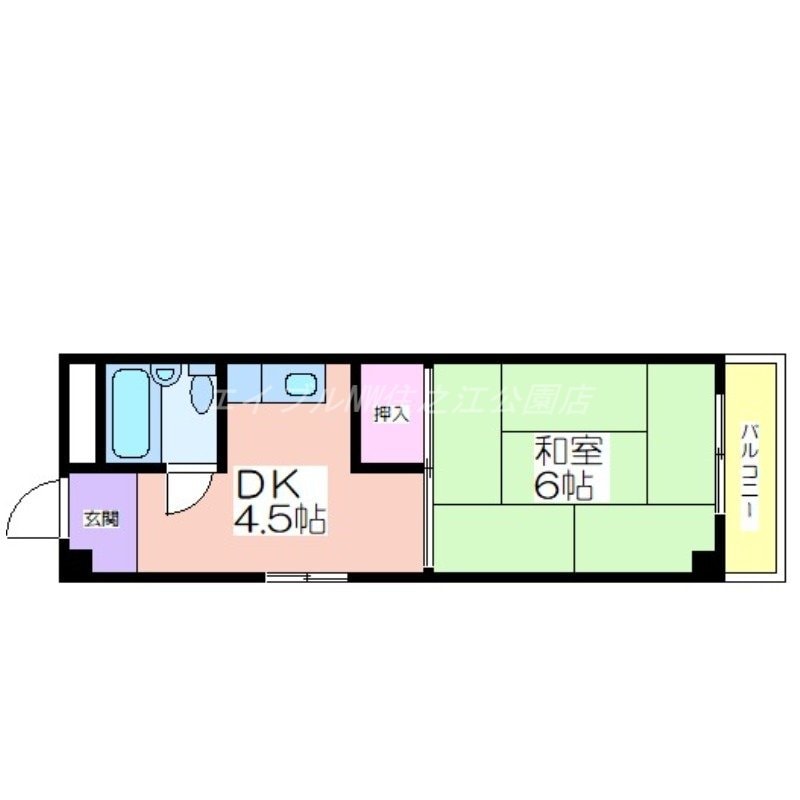 間取り図 ガーデンハイムこなか