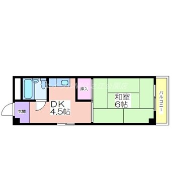 間取図 ガーデンハイムこなか