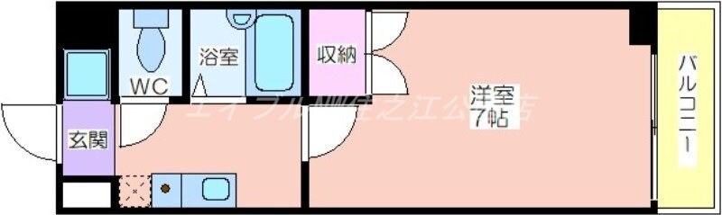 間取り図 コスモコート大南