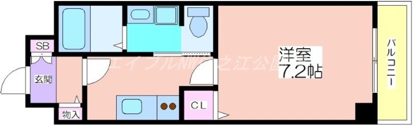 間取図 ノエラニー岸里